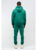 Tom Barron Trainingsanzug Tom Barron Tracksuit With Fleece Fabric Patch Logo in grün