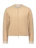 Betty Barclay Casual-Strickjacke mit Reißverschluss in Beige