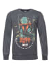 Recovered Sweatshirt Star Wars Boba Fett in Grau