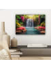 MuchoWow Leinwand bilder Tropischer Wasserfall (BxH)