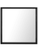 Beliani Wandspiegel BRIGNOLES in Schwarz - (W) 50 x (H) 50 x (L) 4 cm Vertikal