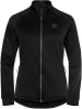 Odlo Jacke "Midlayer Full Zip Berra" in Schwarz