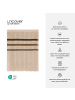 UNCOVER BY SCHIESSER Duschtuch Ohio im 2er Set in Sand
