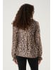 CULTURE Langarm-Bluse CUpia Relaxed fit in Leopard