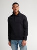 Petrol Industries Melierter Pulover Logan in Schwarz