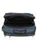 Dermata 2 Rollen Businesstrolley 46 cm Laptopfach petrol