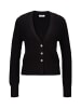 Replay Cardigan Comfort Cotton Blend - 5 Gg in schwarz