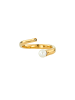 Steel_Art Fingerring Ring 421 Gold in Weiß
