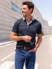 hajo Kurzarm-Shirt in marine