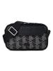 Lacoste The Blend Umhängetasche 20 cm monogram noir gris