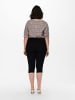ONLY Carmakoma Jeans-Shorts in Black 1