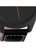 Oozoo Analog-Armbanduhr Oozoo Timepieces schwarz extra groß (ca. 46mm)