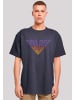 F4NT4STIC Oversize T-Shirt Stranger Things Palace Arcade in marineblau