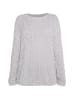 usha WHITE LABEL Damen Strickpullover in Grau