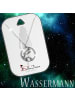 SilberDream 925 Silber Damen SilberDream Halsketten Sternbild Wassermann  ca. 42cm und 45cm