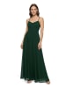Vera Mont Abendkleid mit Plissee in Dark Moss