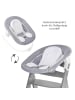 Hauck Alpha Plus Grey Newborn Set - 4-tlg. Hochstuhl in grau