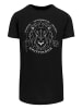 F4NT4STIC Long Cut T-Shirt Harry Potter Gryffindor Seal in schwarz