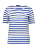 Betty Barclay Ringelshirt mit U-Boot-Ausschnitt in Weiß/Blau