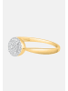 Diamant Exquis Ring aus 585 Gelbgold mit Diamant