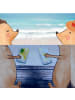 Mr. & Mrs. Panda Longdrinkglas Hasen Muschel ohne Spruch in Transparent