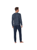 UNCOVER BY SCHIESSER Pyjama in Dunkelblau