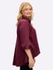 sheego Bluse in bordeaux