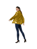 tectake Damen-Jackett mit glitzernden Pailletten, gold