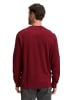 Tom Tailor Pullover in dark samba red melange