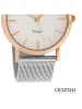 Oozoo Analog-Armbanduhr Oozoo Timepieces silber mittel (ca. 38mm)