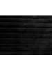 Present Time Decke Big Ribbed - Schwarz - 150x150cm