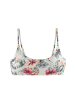 LASCANA Bustier-Bikini-Top in creme bedruckt