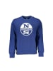 North Sails Blaues Baumwoll-Sweatshirt