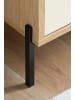 Furn.Design Wohnwand in kaschmir und Eiche 384 cm 4-teilig, Wohnkombination mit Soft-Close