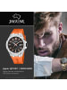 Jaguar Analog-Armbanduhr Jaguar Diplomatic orange groß (ca. 44mm)