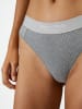 Marc O'Polo Slip Iconic Rib in Grau