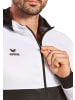 erima Herren Six Wings Trainingsjacke mit Kapuze in schwarz/weiss