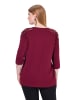 Ulla Popken Longsleeve in dunkel kirschrot