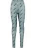 Hummel Leggings Hmlsilje Gymnastik Mädchen in ICEBERG GREEN