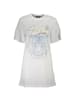 cavalli CLASS Weißes Baumwoll-T-Shirt