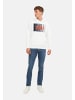 Jack & Jones Hoodie 'Corp Logo' in weiß