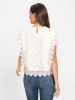 Heine Spitzen-Bluse in ecru