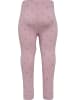 Hummel Leggings "Mini Bee Aop Tights" in Lila