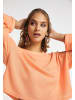 IZIA Damen Sweatshirt in Orange