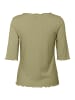 Kaffe T-shirt KAsamantha Tight fit in Deep Lichen Green CC