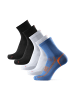 DANISH ENDURANCE Socken Classic Sports Low-cut in black/white/blue