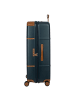 BRIC`s Bellagio - 4-Rollen-Trolley XL 82 cm erw. (eucalyptus) in blue/tan