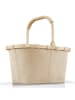 Reisenthel Carrybag Shopper Tasche 48 cm frame cord sand