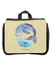 Mr. & Mrs. Panda Kulturtasche Walfisch Thunfisch ohne Spruch in Gelb Pastell