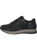rieker Schnürschuhe in schwarz/schwarz-metallic/black